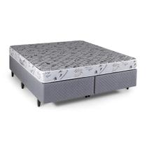 Cama Box Queen Size Herval St. Louis, Espuma D28, 56x158x198 cm