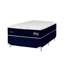Cama Box Solteirão Bonno Gold Style Molas Ensacadas 108x198x70cm