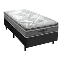 Cama Box Solteirão + Colchão Ibiza D33 Mola Superlastic 96x203x60cm Várias Cores - VPRIME Cama Box Solteirão + Colchão Ibiza D33 Mola Superlastic 96x203x60cm Várias Cores - VPRIME