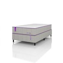 Cama Box Solteirão Com Colchão D28+D25 108x198 Ultra Relax Smartz