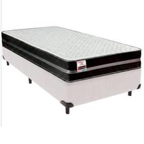 Cama Box Solteirão e Colchão Bogota Molas Ultralastic Inducol Branco Cama Box Solteirão e Colchão Bogota Molas Ultralastic Inducol Branco