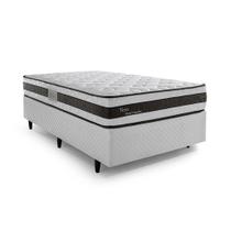 Cama Box Solteirão Herval Ness, com Molas Ensacadas, 65x96x203 cm Cama Box Solteirão Herval Ness, com Molas Ensacadas, 65x96x203 cm