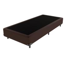 Cama Box Solteirão Marrom Comfort Prime 96x203