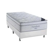 Cama Box Solteirão Ortobom Molas Pocket Ensacadas Individuais Freedom 100x200x67cm