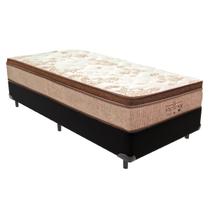 Cama Box Solteirão Preto e Colchão Victory Molas V-Tech Cama Box Solteirão Preto e Colchão Victory Molas V-Tech