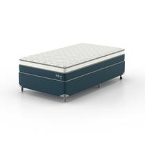 Cama Box Solteirão Safira Molas Ensacadas 108x198x63 Montreal