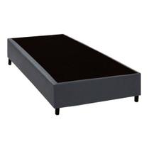 Cama Box Solteirão Sintético Loja Xerife Cinza 40x96x203
