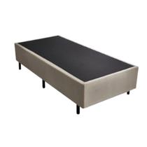 Cama box solteiro 088m x 188m suede preto