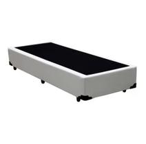 Cama Box Solteiro 88 Bello Box - Tecido Sintético Branco