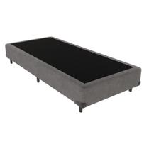 Cama Box Solteiro 88x188 Cinza Cama Box Solteiro 88x188 Cinza