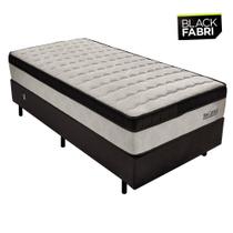 Cama Box Solteiro Americano Molas Ensacadas New Connect Fortezza 96x203