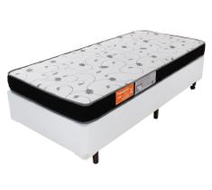 Cama Box Solteiro (Box + Colchão) Espuma D33 BF Colchões 88x188x50cm