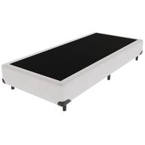 Cama Box Solteiro Branco V-tech Cama Box Solteiro Branco V-tech