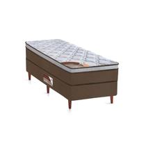 Cama Box Solteiro Castor Revolution Pocket 88x188x54 + Box Castor