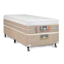 Cama Box Solteiro Castor Silver Star Air One Face Pocket 88x188x59 + Box Castor Cama Box Solteiro Castor Silver Star Air One Face Pocket 88x188x59 + Box Castor
