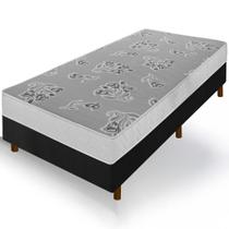 Cama Box Solteiro Colchão Andes Espuma D20 88x188x49cm Cama Box Solteiro Colchão Andes Espuma D20 88x188x49cm