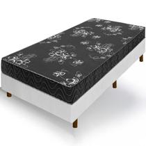 Cama Box Solteiro Colchão Andes Espuma D20 88x188x49cm Cama Box Solteiro Colchão Andes Espuma D20 88x188x49cm
