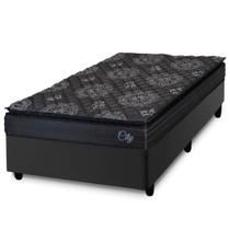 Cama Box Solteiro Colchão Com Molas Ensacadas City Hellen Cama Box Solteiro Colchão Com Molas Ensacadas City Hellen