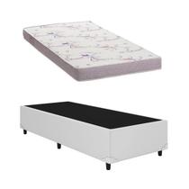 Cama Box Solteiro Colchão D20 Dream Soft 88x188 Branco - Ortobom