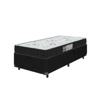 Cama Box Solteiro + Colchão D33 One Face - 56x88x188cm - Várias Cores Cama Box Solteiro + Colchão D33 One Face - 56x88x188cm - Várias Cores