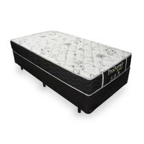 Cama Box Solteiro + Colchão De Molas - Probel - Prodormir Sleep Black 88cm