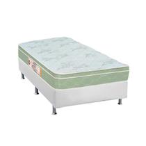 Cama Box Solteiro: Colchão Espuma D33 Castor Sleep Max + Base CRC Courano White(88x188) Cama Box Solteiro: Colchão Espuma D33 Castor Sleep Max + Base CRC Courano White(88x188)