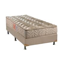 Cama Box Solteiro: Colchão Espuma D33 Paropas Pasquale + Base CRC Suede Clean(88x188) Cama Box Solteiro: Colchão Espuma D33 Paropas Pasquale + Base CRC Suede Clean(88x188)