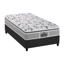 Cama Box Solteiro: Colchão Espuma Probel D45/EP Anatômico Firmepedic Guarda Costas Próextreme Plus + Base CRC Suede Gray(88x188) Cama Box Solteiro: Colchão Espuma Probel D45/EP Anatômico Firmepedic Guarda Costas Próextreme Plus + Base CRC Suede Gray(88x188)