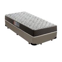 Cama Box Solteiro Colchão Mola Bonel Belos Sonhos + Box Sintético 60x88x188 Cama Box Solteiro Colchão Mola Bonel Belos Sonhos + Box Sintético 60x88x188