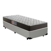 Cama Box Solteiro Colchão Mola Bonnel Belos Sonhos + Box Suede 60x88x188 Marrom Cama Box Solteiro Colchão Mola Bonnel Belos Sonhos + Box Suede 60x88x188 Marrom