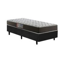 Cama Box Solteiro Colchão Mola Ensacada Acolchões + Box Suede 60x88x188 Cama Box Solteiro Colchão Mola Ensacada Acolchões + Box Suede 60x88x188