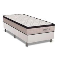 Cama Box Solteiro: Colchão Molas MasterPocket Ensacadas Orthoflex Memory HP + Base CRC Courano White(88x188) Cama Box Solteiro: Colchão Molas MasterPocket Ensacadas Orthoflex Memory HP + Base CRC Courano White(88x188)