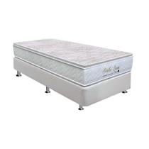 Cama Box Solteiro: Colchão Molas Orthoflex MasterPocket Ensacadas Starflex Dream New + Base CRC Courano White(88x188) Cama Box Solteiro: Colchão Molas Orthoflex MasterPocket Ensacadas Starflex Dream New + Base CRC Courano White(88x188)