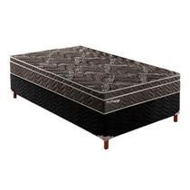 Cama Box Solteiro: Colchão Molas Paropas MasterPocket Ensacadas Previlege + Base CRC Rústico Black(88x188) Cama Box Solteiro: Colchão Molas Paropas MasterPocket Ensacadas Previlege + Base CRC Rústico Black(88x188)