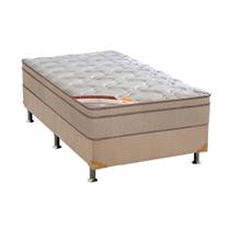 Cama Box Solteiro: Colchão Molas Pocket Ensacadas Castor Revolution Híbrido + Base CRC Suede Clean(88x188) Cama Box Solteiro: Colchão Molas Pocket Ensacadas Castor Revolution Híbrido + Base CRC Suede Clean(88x188)