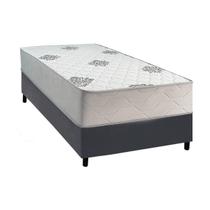 Cama Box Solteiro + Colchão Ortopédico Inovaflex Comfort Cama Box Solteiro + Colchão Ortopédico Inovaflex Comfort