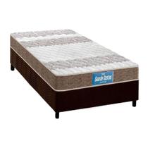 Cama Box Solteiro: Colchão Ortopédico Probel D33/EP Anatômico Guarda Costas Próintense Double Face+ Base CRC Suede Brown(88x188) Cama Box Solteiro: Colchão Ortopédico Probel D33/EP Anatômico Guarda Costas Próintense Double Face+ Base CRC Suede Brown(88x188)