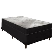 Cama Box Solteiro + Colchão Portobel Viena D23 60x88x188 Cama Box Solteiro + Colchão Portobel Viena D23 60x88x188