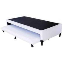 Cama Box Solteiro Com Auxiliar Semi Ortopedica material sintético Cama Box Solteiro Com Auxiliar Semi Ortopedica material sintético