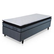 Cama Box Solteiro com Colchão Espuma Punta Cana D33 Cama Box Solteiro com Colchão Espuma Punta Cana D33