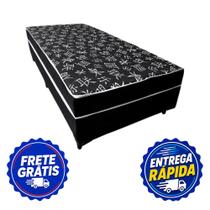 Cama Box Solteiro Conjugada Com Colchão 10cm Cama Box Solteiro Conjugada Com Colchão 10cm