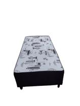 Cama Box solteiro conjugada ortopédica 88x188x39 (5cm)