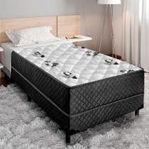 Cama Box Solteiro Conjugada Premium 188x88x43 (10cm) Cama Box Solteiro Conjugada Premium 188x88x43 (10cm)