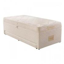 Cama Box Solteiro Conjugado 63x88x188cm com Molas Evolution Herval Branco