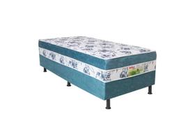 Cama Box Solteiro Conjugado Nosso Sonho Macia e Confortável - Semi Ortopédica