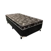 Cama Box Solteiro Conjugado Ortopédico Sleep Black 88x188