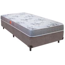 Cama Box Solteiro e Colchão Pro-Life D28 Espuma Colchobel Cinza Cama Box Solteiro e Colchão Pro-Life D28 Espuma Colchobel Cinza