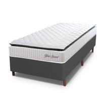 Cama Box Solteiro Hellen Colchão com Molas Ensacadas Yaris Pillow Top 88x188x61cm Cama Box Solteiro Hellen Colchão com Molas Ensacadas Yaris Pillow Top 88x188x61cm