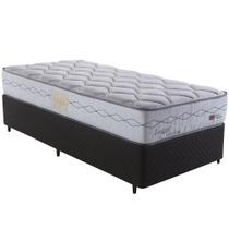 Cama Box Solteiro Herval Luiggi, Molas Maxspring, 96 cm