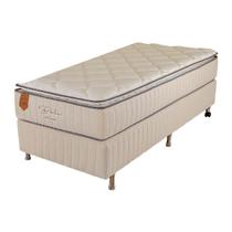 Cama Box Solteiro King (Box + Colchão) 96X203X65 Bali Prorelax Molas Ensacadas Pillow Top Turn Free